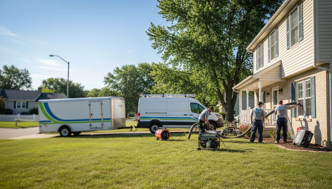 Flooded Basement Restoration And Cleanup With Repair in Mahaska, KS near me